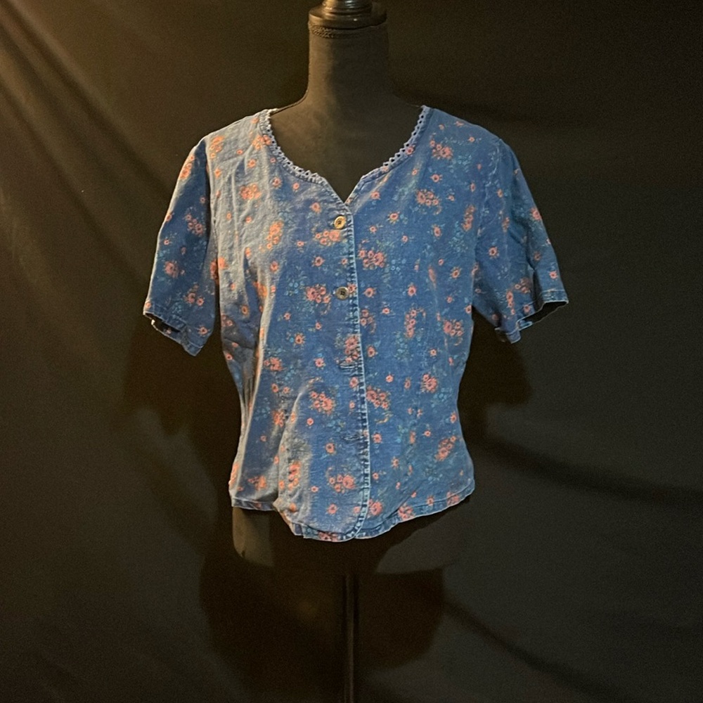 Denim women’s top